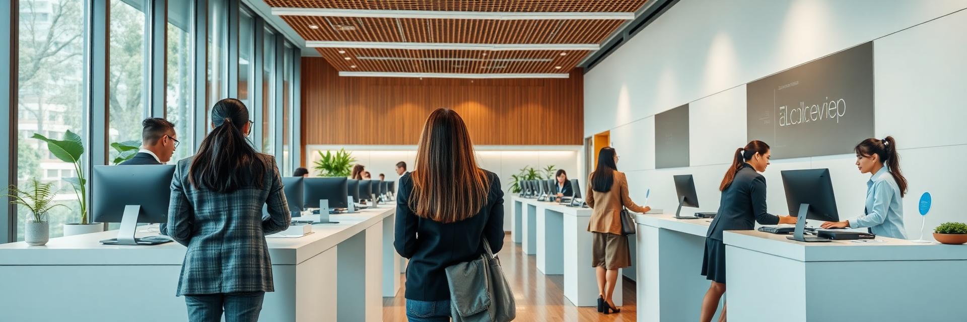 Equipo de atención al cliente en un entorno moderno y digital en Colombia